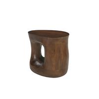 Beistelltisch Braun B: 40 cm - Braun, Design, Holz (40/41/36cm) - MID.YOU
