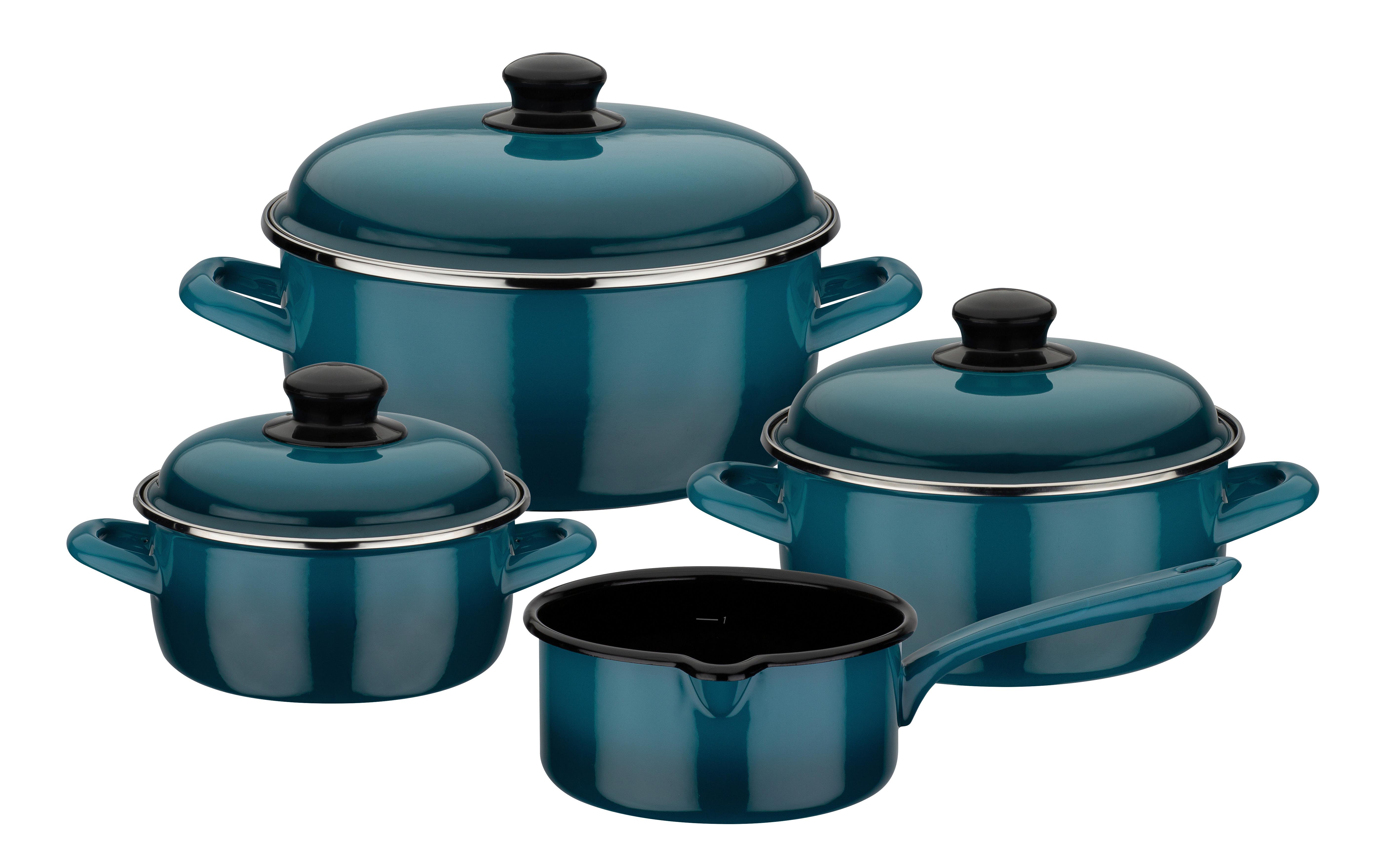 GSW Kochtopfset Blue Shadow Blau, 4-teilig online kaufen ➤ Möbelix