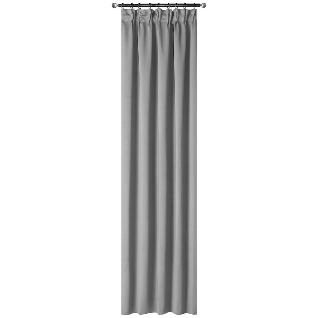 Vorhang Mit Band Simone 135x175 Cm Silberfarben
