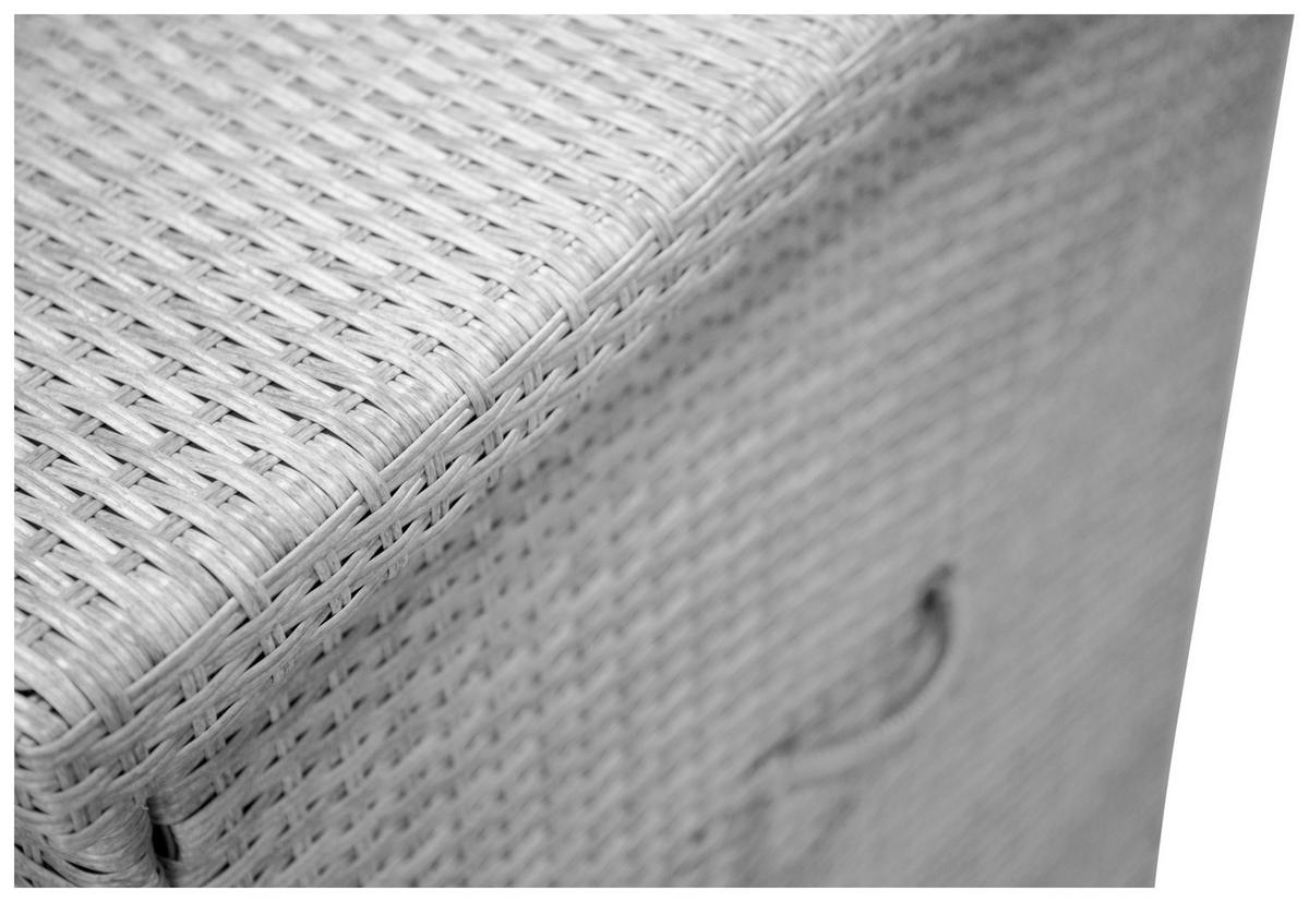 Kissenbox Amazon - Hellgrau, KONVENTIONELL, Kunststoff (150/100/90cm) - Gardenson