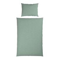 Bettwäsche 140x200 cm Leila Polyester Mint - Mintgrün, KONVENTIONELL, Textil - Ondega