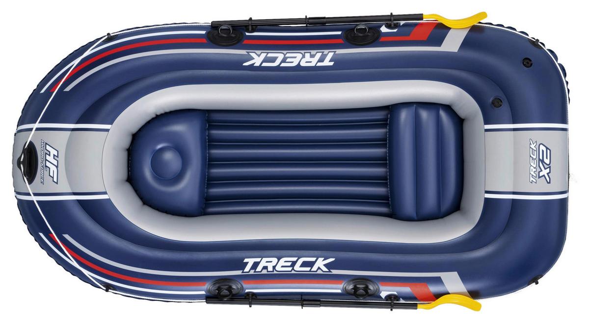 Schlauchboot Hydro Force B/H: ca. 255/127 cm - Rot/Weiß, Kunststoff (255/127cm) - Bestway