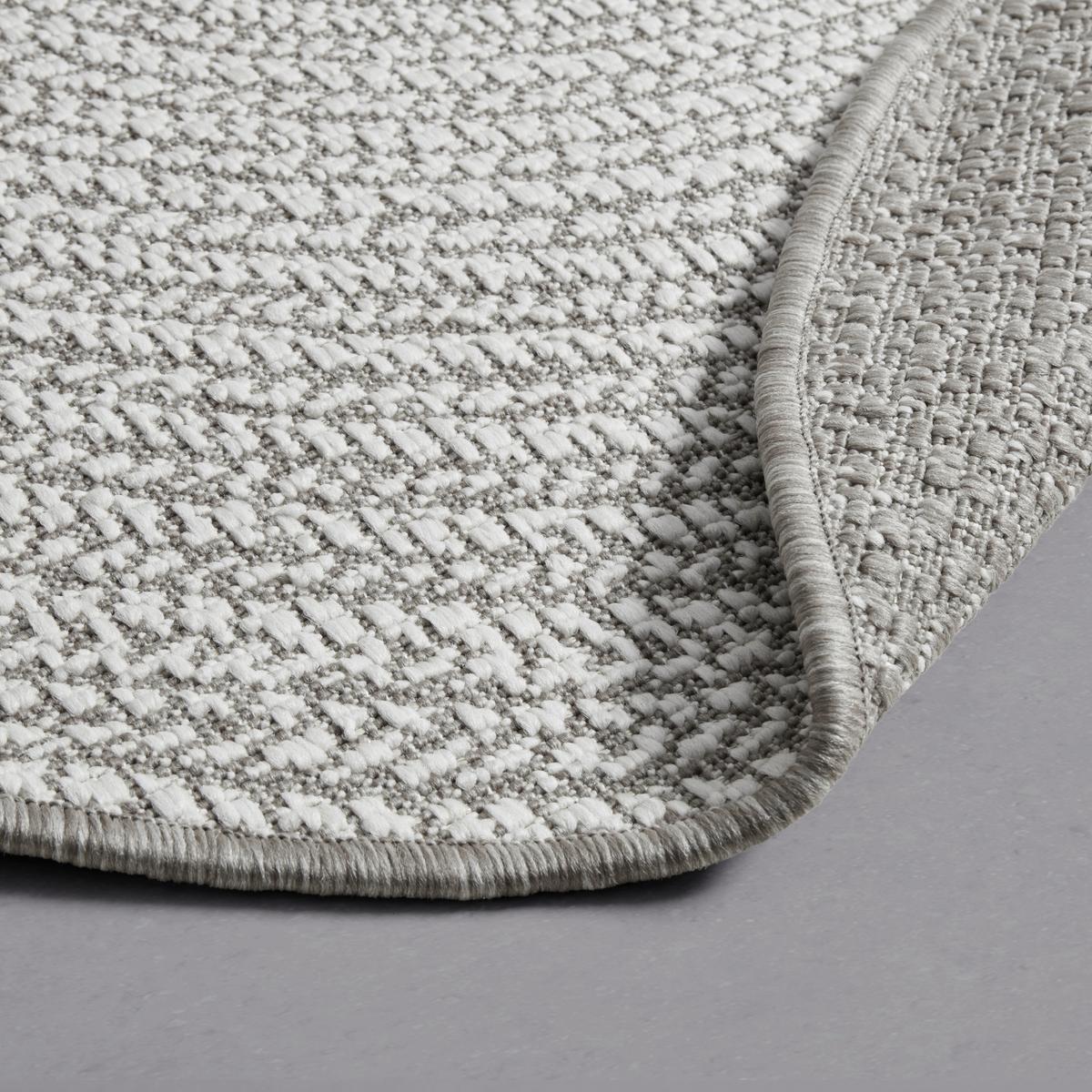 KOBEREC TKANÝ NA PLOCHO Line, P: 160cm - šedá, Moderní, textil (160cm) - Modern Living