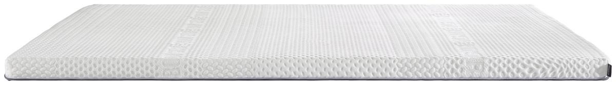 Topper Comfort Line Body Star 90x200cm Gel/Viscoseschaumkern - Weiß, Basics, Textil (90/200cm)
