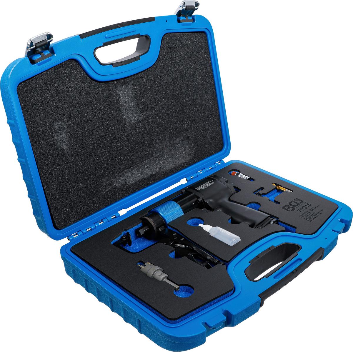 Druckluft-Schweißpunkt-Fräser 70915 - Blau/Schwarz, Basics (44,1/31,9/10,1cm)