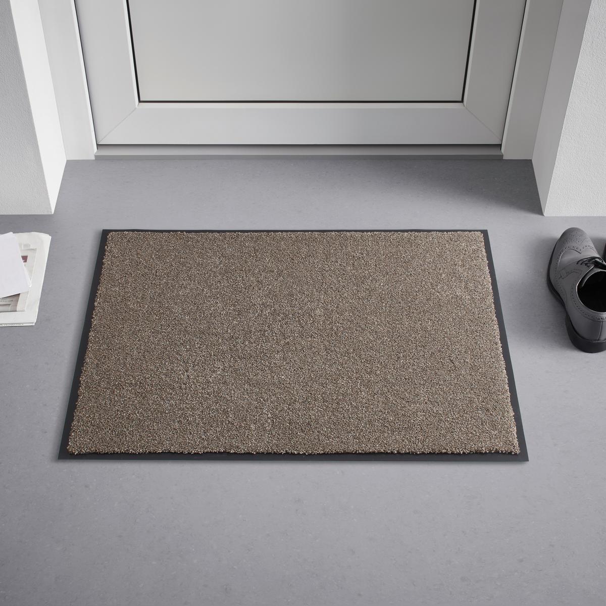 DVEŘNÍ ROHOŽKA Eden, 60/80cm, písková - pískové barvy, Moderní, plast (60/80cm) - Modern Living