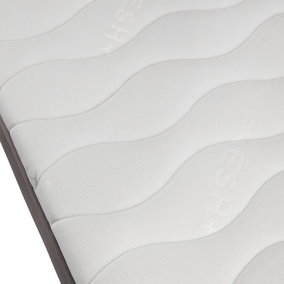 Boxspring postel ONE 2 160x200cm,antracitová - šedá/černá, Konvenční, dřevo/kompozitní dřevo (160/200cm) - Mömax