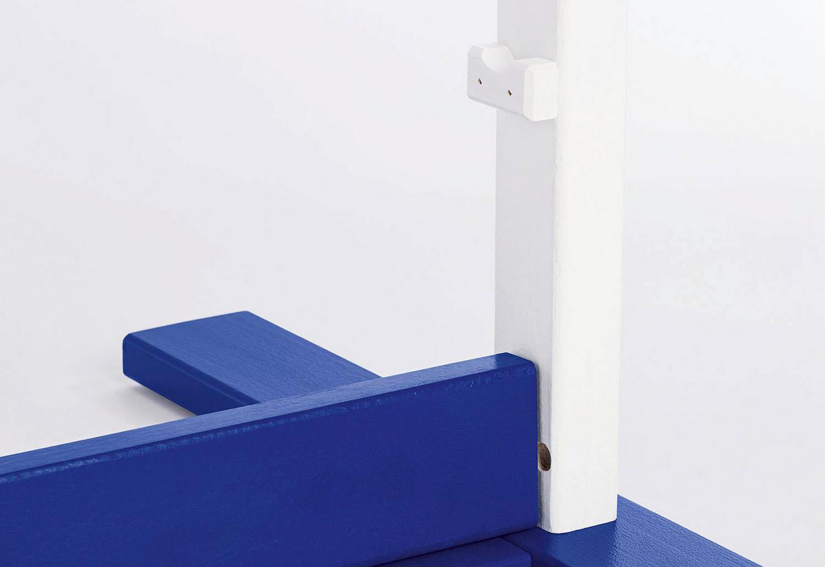 Hindernisparcour Hoppe - Blau, Basics, Holz (92/67/50cm) - Pinolino