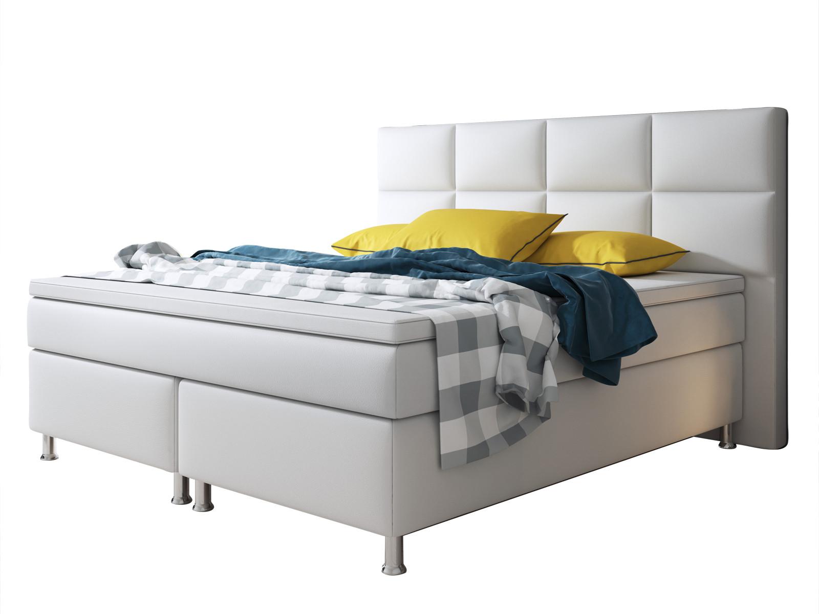 Boxspringbett MIAMI-BK mit Topper