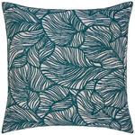 Zierkissen Tonia 45x45 cm Polyester Petrol mit Zipp - Petrol, MODERN, Textil (45/45cm) - Luca Bessoni