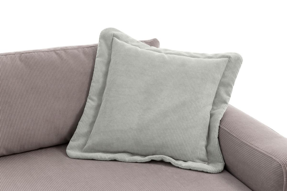 Sofakissen Bourbon - Grau, MODERN, Textil (70/12/70cm) - Trendmanufaktur