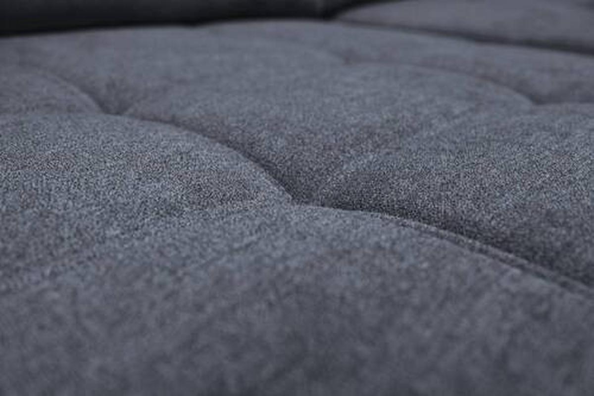 Ecksofa Canion - Chromfarben/Grau, Design, Textil (174/322/173cm) - Livetastic