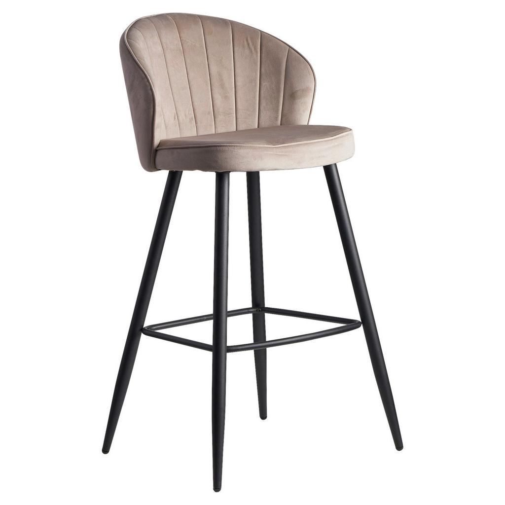 Barhocker Wohnling B: 56 cm Beige
