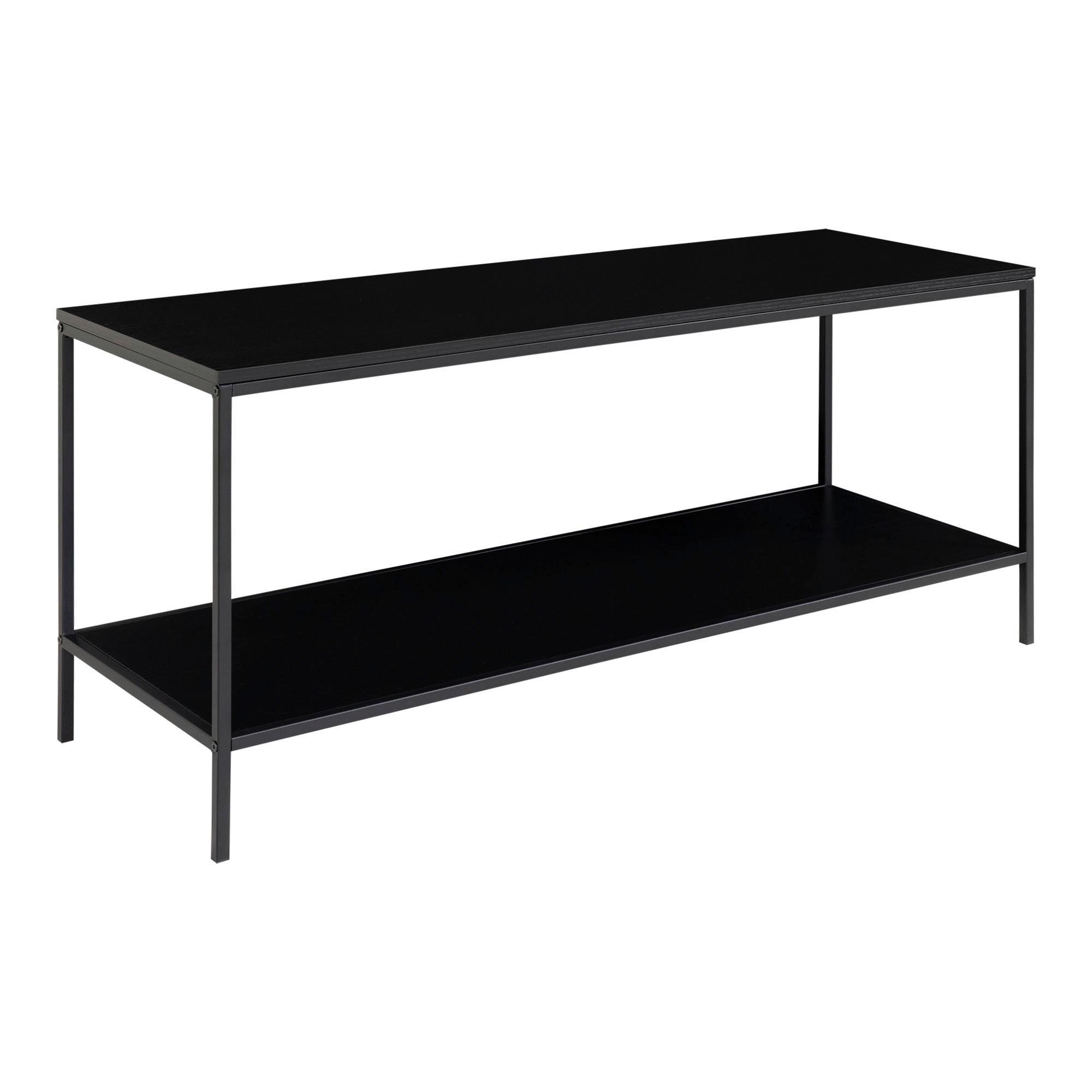 TV-Element Vita Schwarz B: 100cm - Schwarz, Design, Holzwerkstoff (100/45/36cm) - MID.YOU