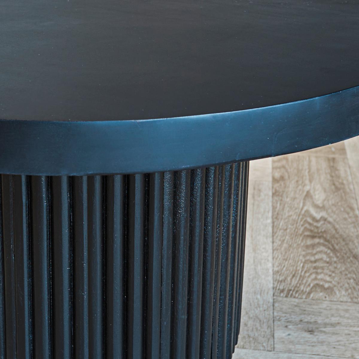 Couchtisch Uitgeest Schwarz/goldfarben, 60 Cm - Goldfarben/Schwarz, MODERN, Holz (60/60/36cm) - MID.YOU