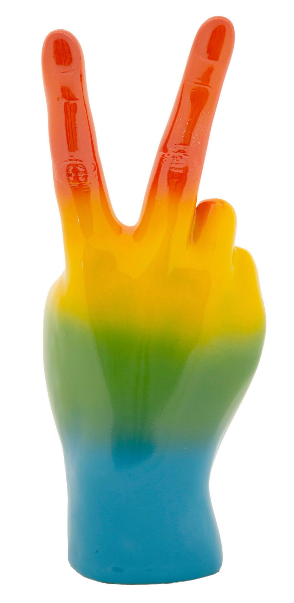 Skulptur Kunststoff, Multicolor - Basics, Kunststoff (16/36.5/13cm)