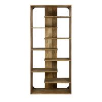 REGAL Braun B: 90cm - Braun, Design, Holz (90/200/40cm) - Livetastic