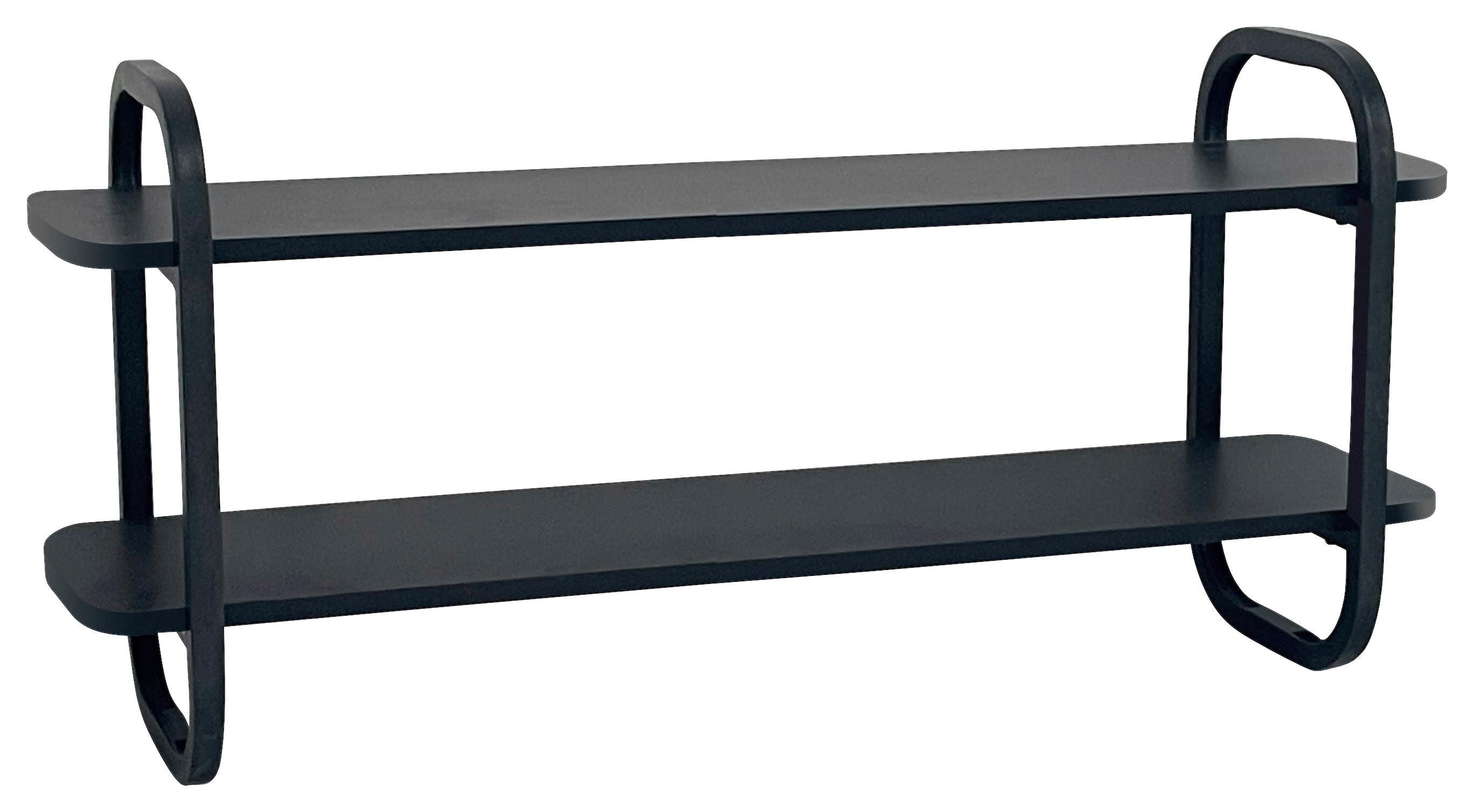 KOMODA POD TELEVIZI BEND -EXKLUSIV- - černá, Moderní, kov/kompozitní dřevo (100/44/27cm) - Mömax