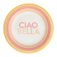 Mělký talíř CANDY COLORS - bílá/světle žlutá, Moderní, keramika (27/2,4cm) - Mömax