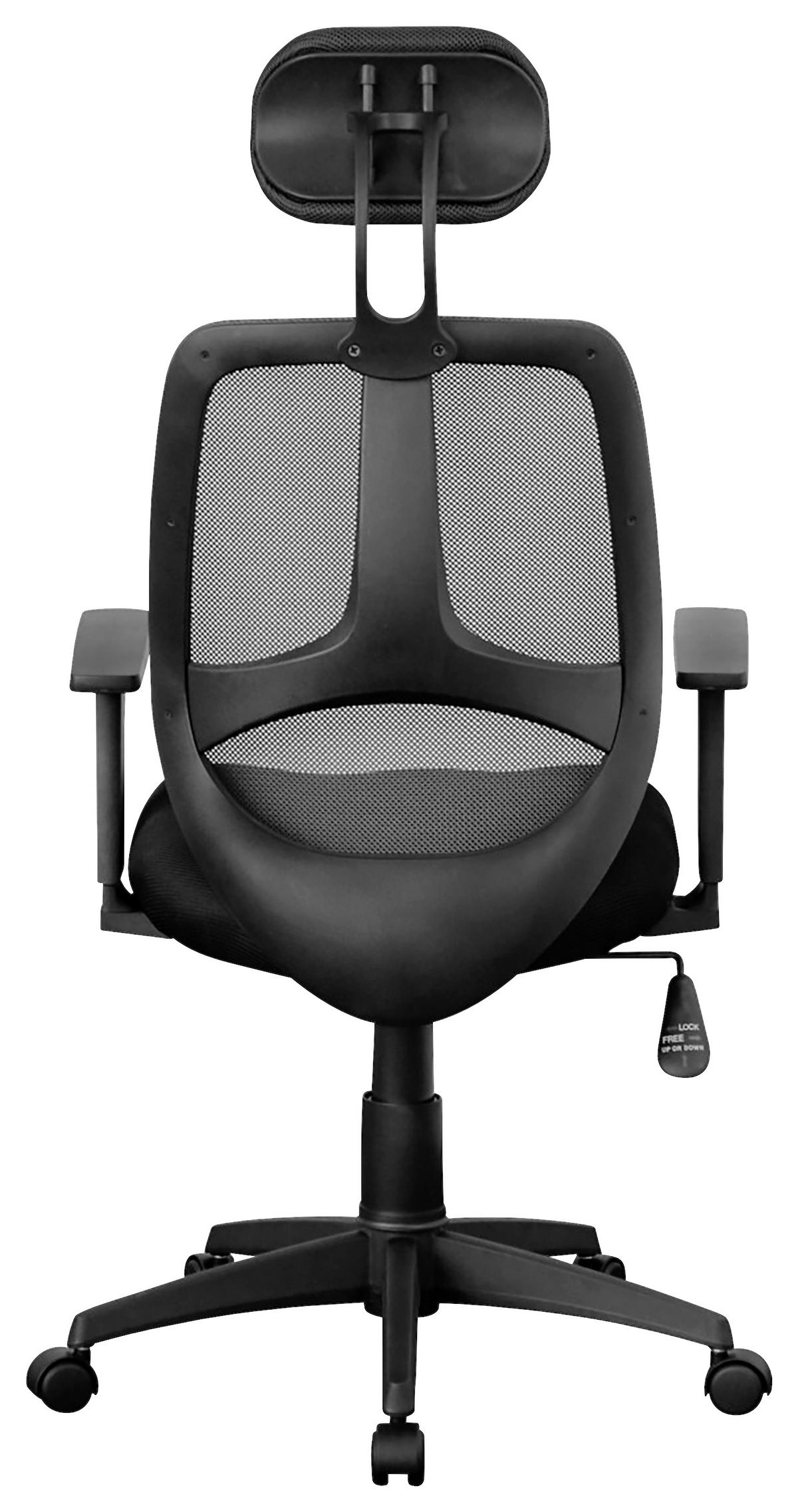 Otočná stolička čierna - Modern (61/127/57cm) - MID.YOU