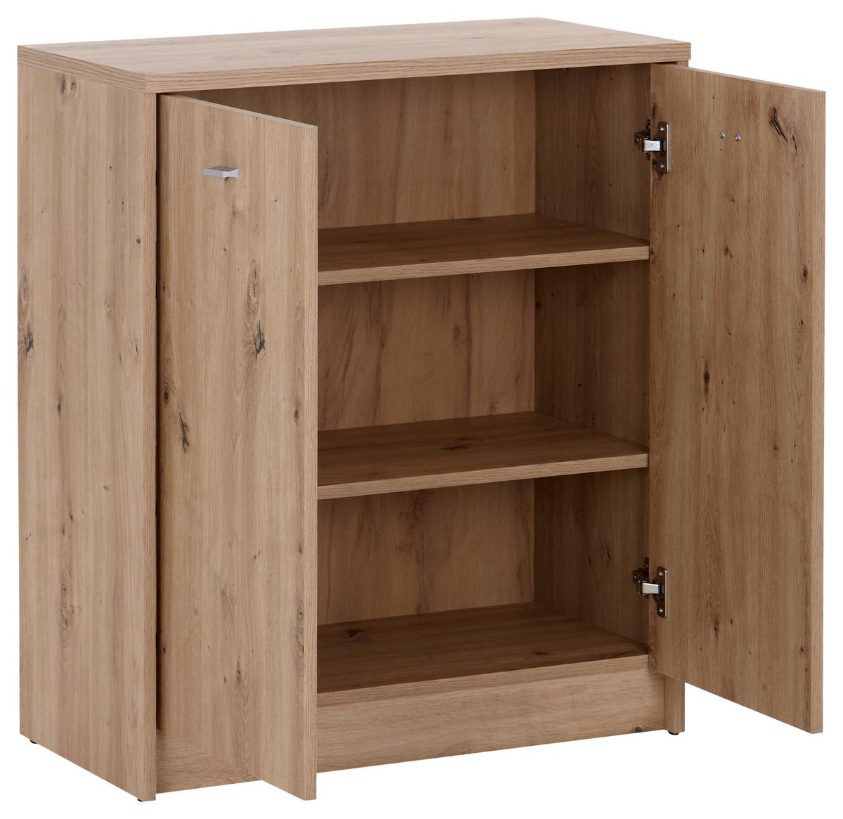 Kommode B: 74 cm 4-You New Eiche Artisan Dekor - Eiche Artisan, MODERN, Holzwerkstoff (74/85,4/34,6cm)