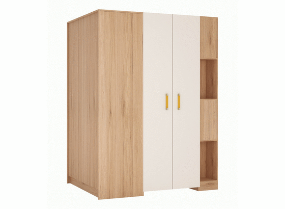 Rohová Skriňa Amazon - Moderný (150/205/122cm) Rohová Skriňa Amazon - Moderný (150/205/122cm)