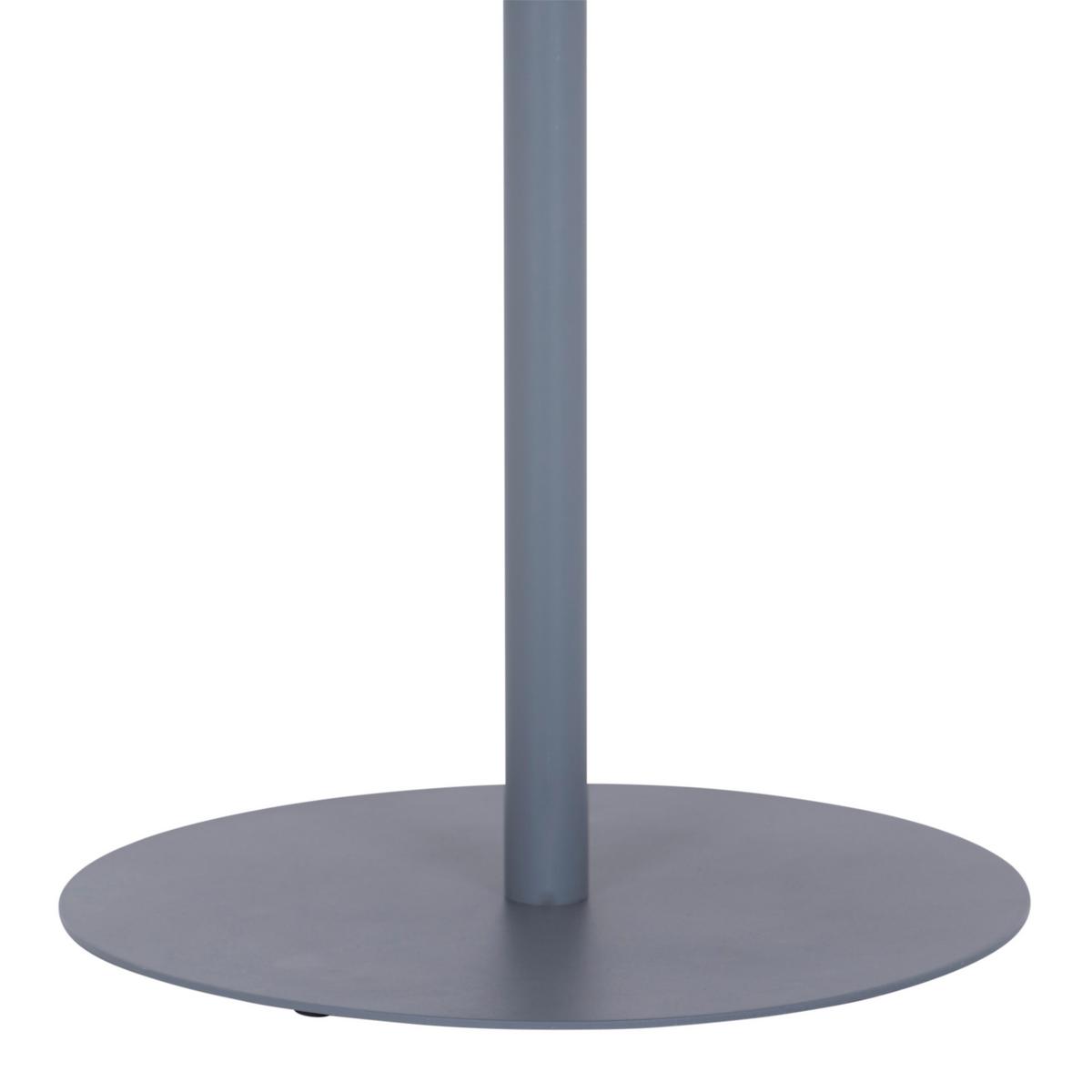 Beistelltisch Wien Grau - Grau, Design, Metall (40/45/40cm) - P & B