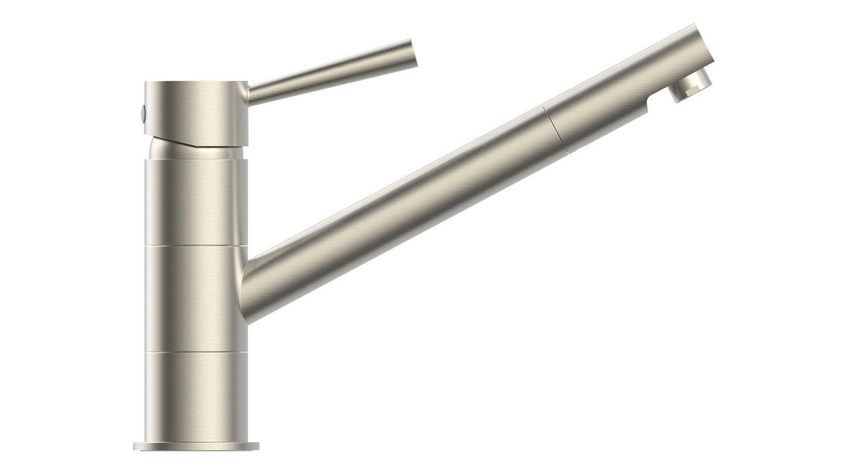 Konyhai Csaptelep Sistant Rom - nemesacélszínű, Basics, fém (5,5/18/25cm) - Sistant