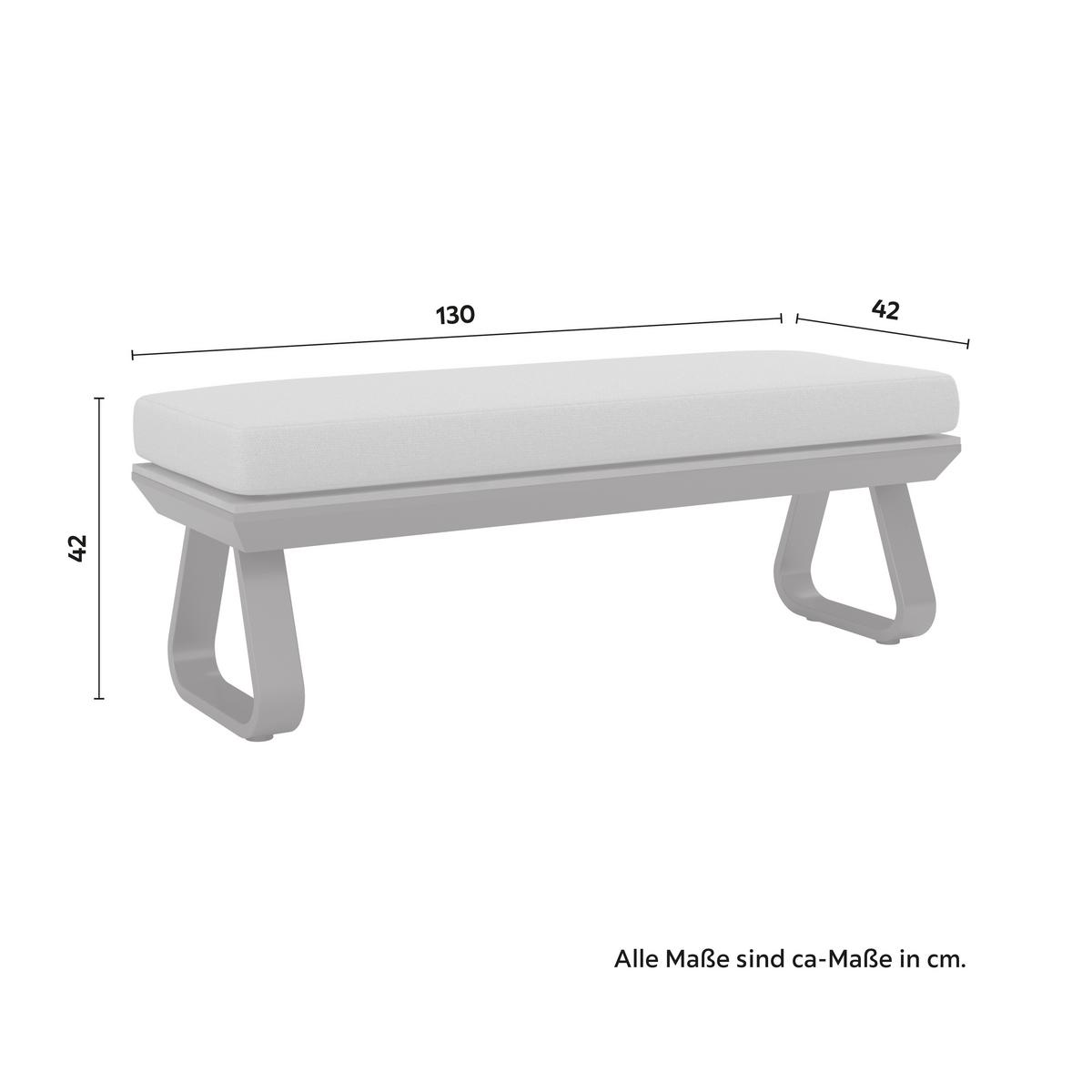 JÍDELNÍ TERASOVÁ SOUPRAVA EMMA - tmavě šedá/přírodní barvy, Moderní, kov/textil - Bessagi Garden