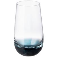 TRINKGLAS AURORA - Pastellblau, Design, Glas (9/15cm) - Luca Bessoni