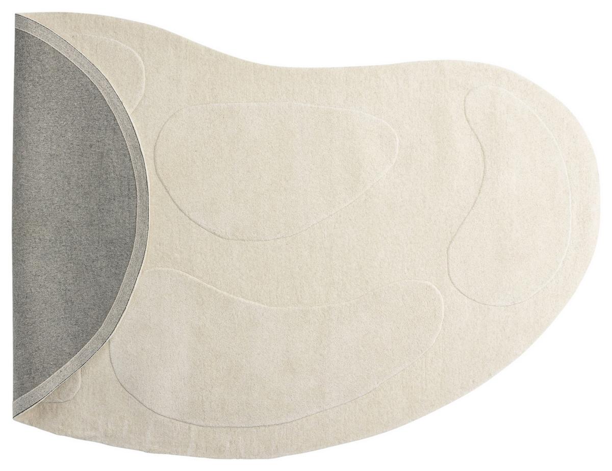 Hochflorteppich Enard - Weiß, LIFESTYLE, Textil (290/175cm) - P & B