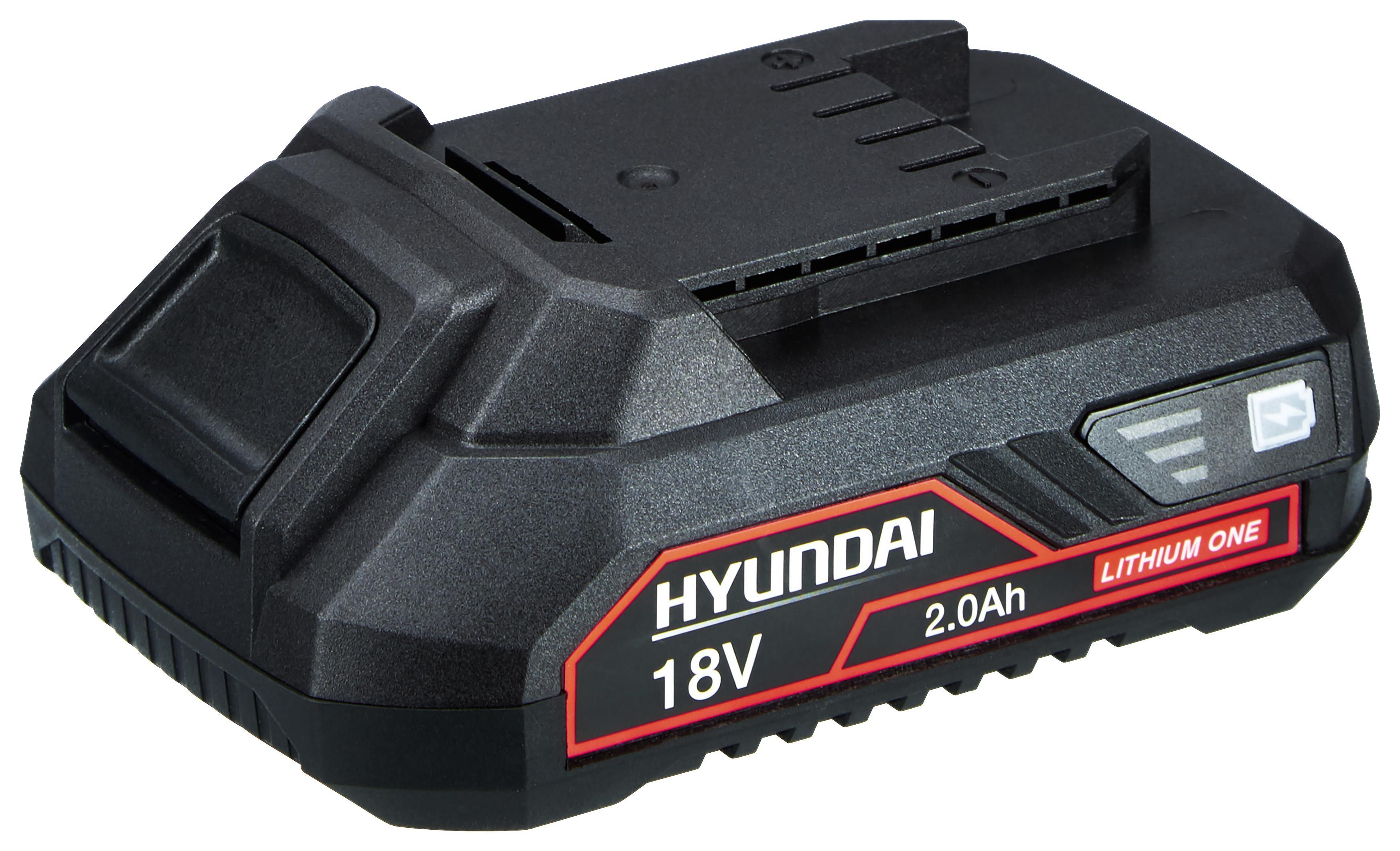 Ersatzakku A1820li - Schwarz, KONVENTIONELL, Kunststoff - Hyundai