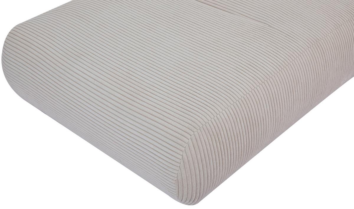 Schlafsessel Luna Beige B: 80 cm - Beige, Design, Textil (81/88/160cm) - Livetastic
