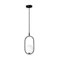 Pendelleuchte 31-10148 Cordel - Schwarz/Weiß, Design, Metall (18.5/15/120cm)