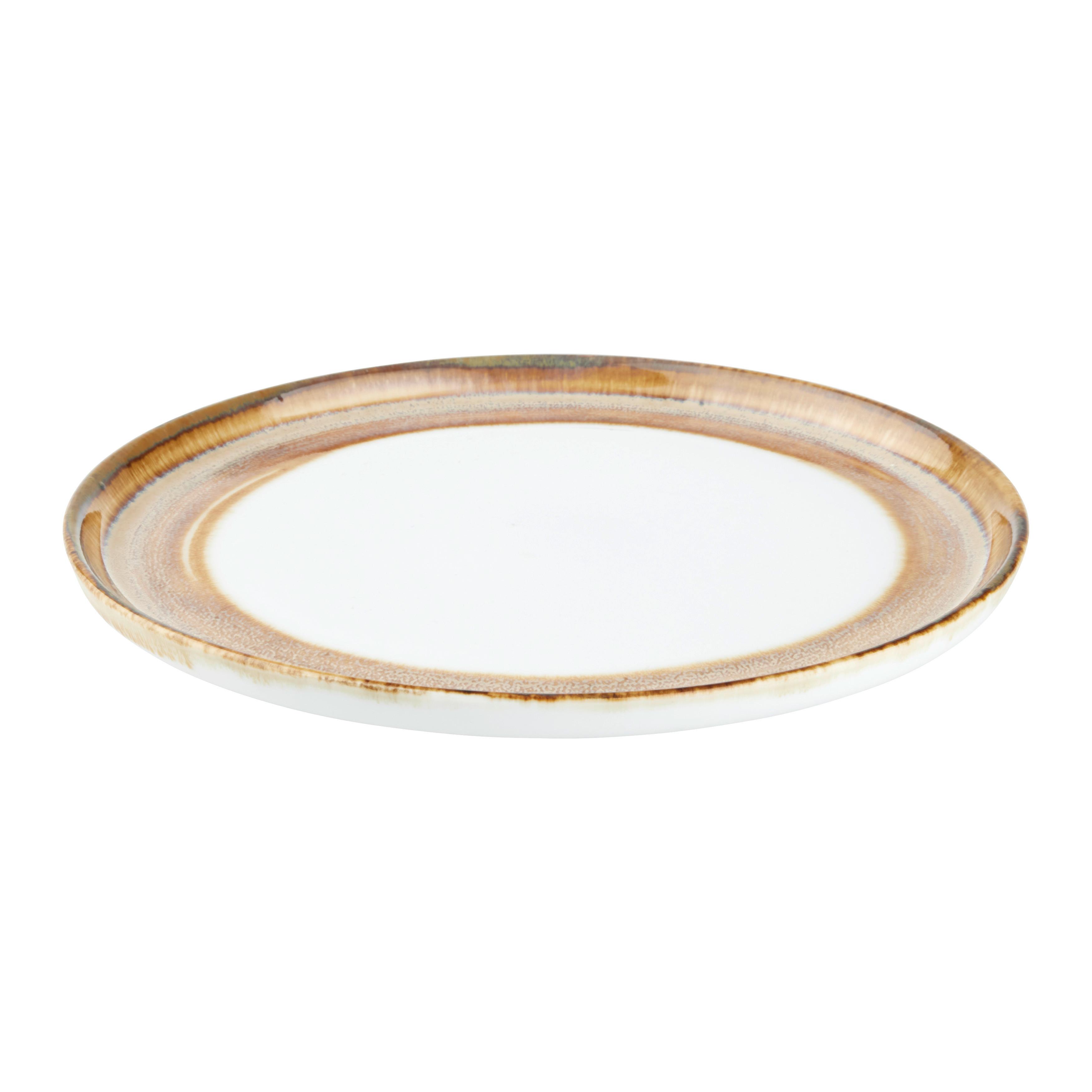 Dezertní talířek SATURN - béžová, Moderní, keramika (21,5cm) - Mömax