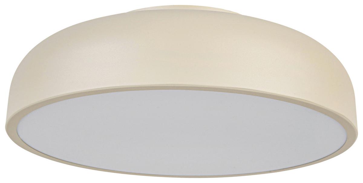 STROPNÉ LED SVIETIDLO MIKE - piesková/biela, Modern, kov/plast (35/11cm) - Mömax