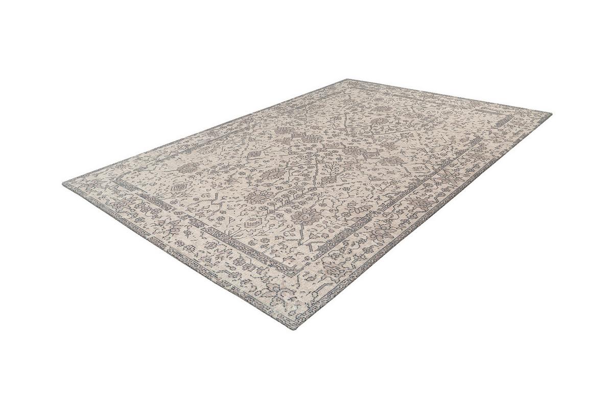 Vintage-Teppich Percy 100 - Creme, KONVENTIONELL, Textil (160/230cm)