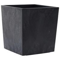 Pflanzentopf Schwarz B: 40 cm - Schwarz, Basics, Kunststoff (40/41/40cm) - Siena Garden