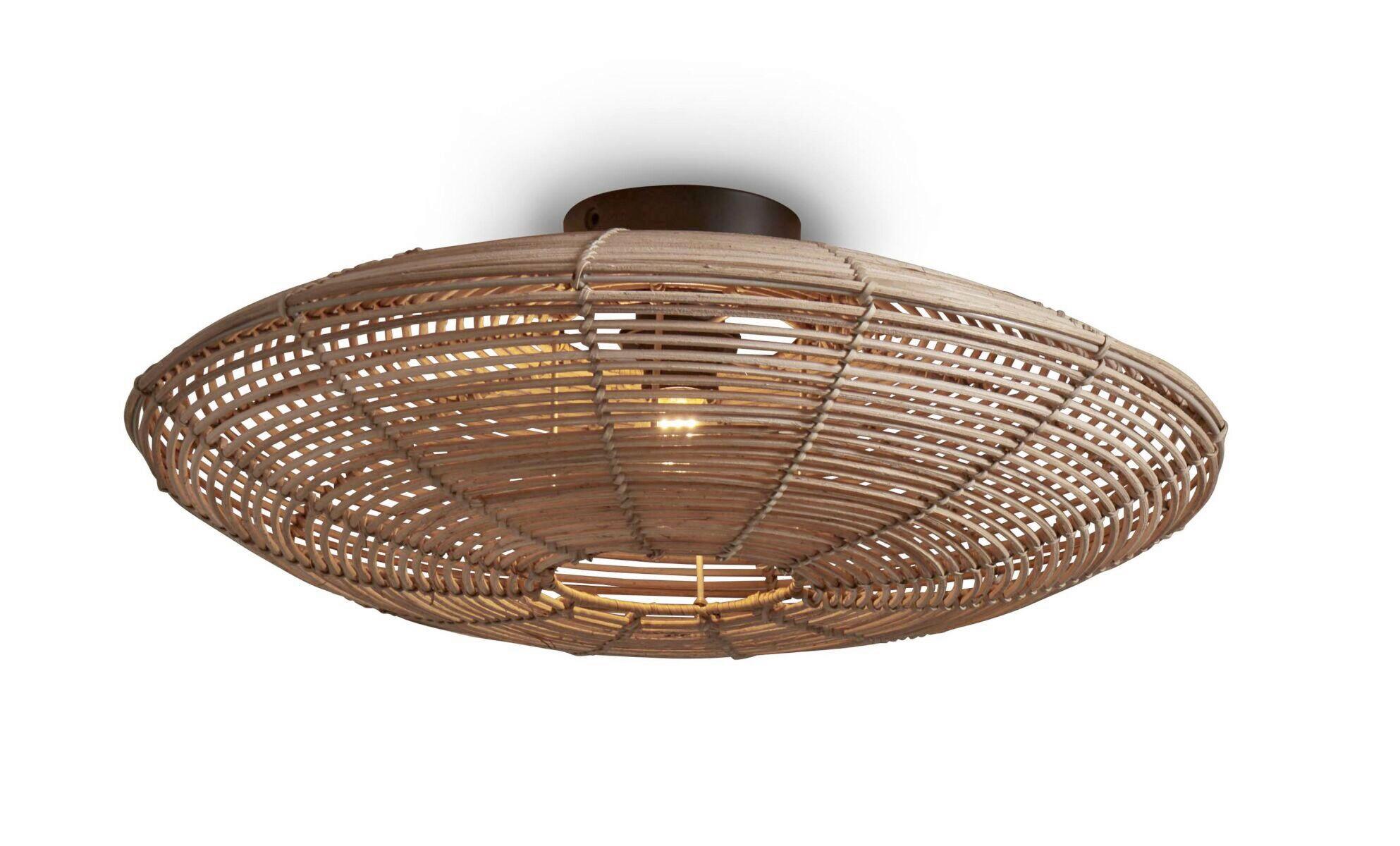 DECKENLEUCHTE TANAMI/C/5514/N - Naturfarben, Trend, Holz (55/55/14cm) - Good & Mojo