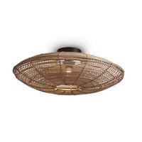 DECKENLEUCHTE TANAMI/C/5514/N - Naturfarben, Trend, Holz (55/55/14cm) - Good & Mojo
