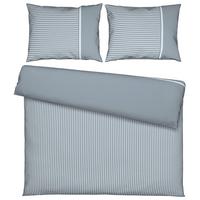 Bettwäsche Johannes XXL Graublau ca. 200x220cm - šedomodrá, Konvenční, textil (200/220cm) - Mömax