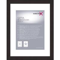 RÁM NA OBRAZY Gitta 18 x 24 cm - čierna, Modern, kompozitné drevo/sklo (18/24cm) - Modern Living