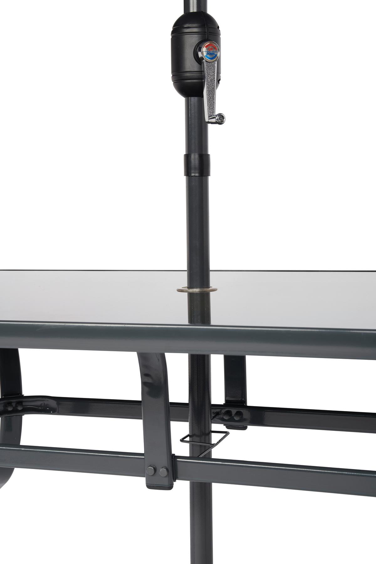 Kerti Étkezőgarnitúra Lisa - antracit/szürke, Modern, Üveg/textil - Luca Bessoni