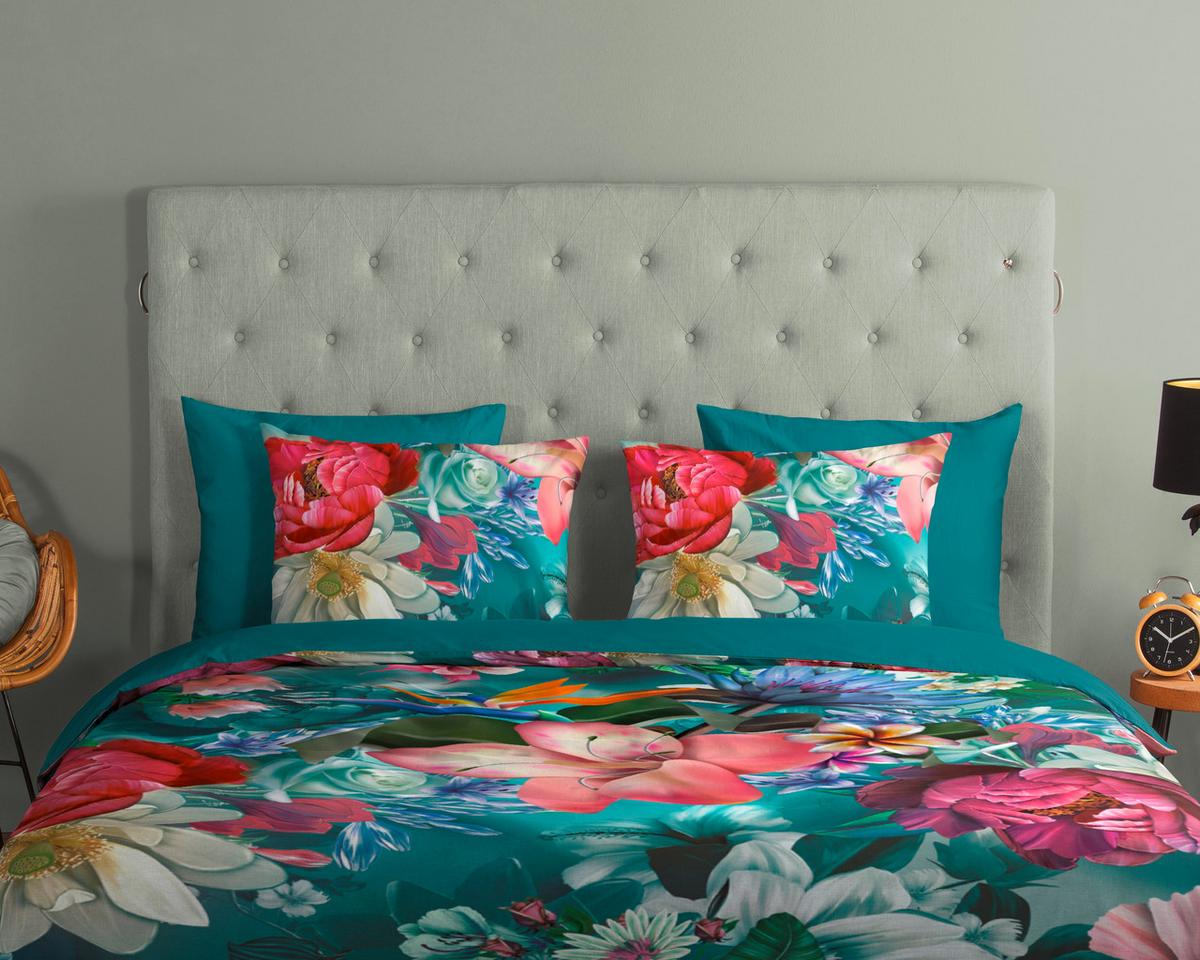 Bettwäsche Tiandra Multicolor 140x200 cm - Multicolor, LIFESTYLE, Textil (140/200cm)