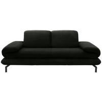 2,5-sitzer Dunkelgrün - Dunkelgrün/Schwarz, Design, Textil (224 (284)/83 (110)/98cm) - LOOKS by W.Joop