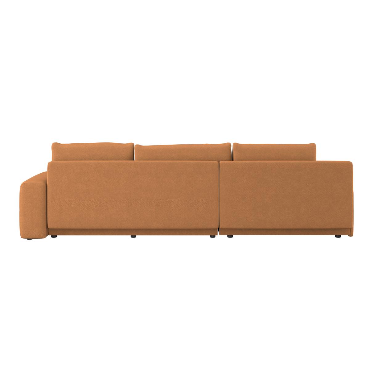 Ecksofa Adria Terracotta, S: 213x308 cm - Terracotta, Trend, Textil (213/308cm) - Luca Bessoni