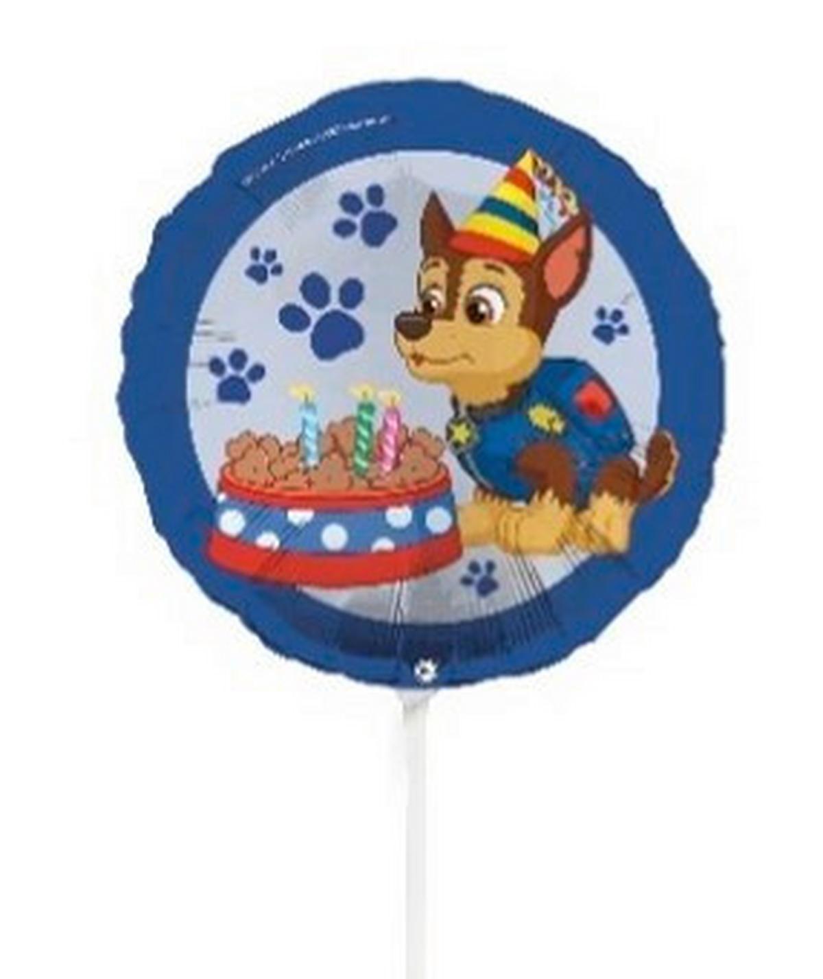 LUFTBALLON MINI-FOLIENBALLON "PAW PATROL" - Trend, Kunststoff (18-23cm)