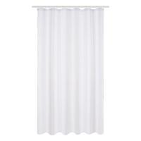 Duschvorhang Svenja 180x200 cm Weiß Blickdicht - Weiß, MODERN, Textil (180/200cm) - Luca Bessoni