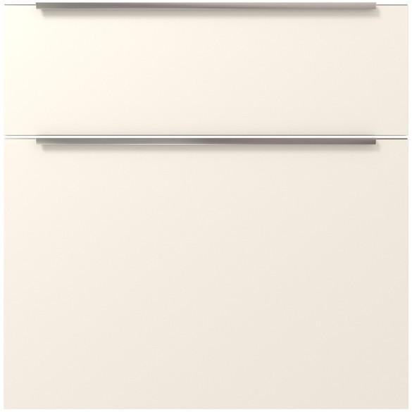 Badmöbel-Set 5-Tlg. Santiago B: ca. 230 cm Grau/Magnolie - Magnolie/Grau, Holzwerkstoff (230cm) - Vertico