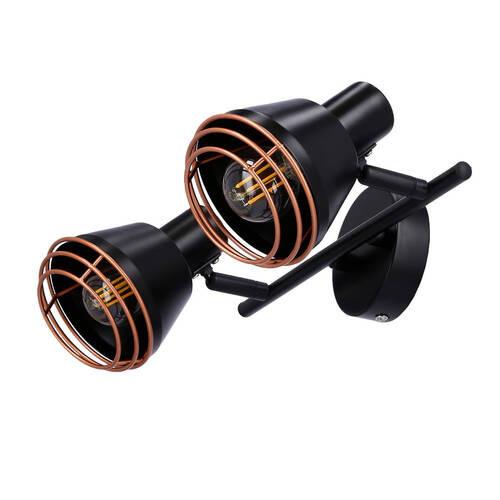 Deckenstrahler 92-81780 Neria - Schwarz, KONVENTIONELL, Metall (18/32/15cm)